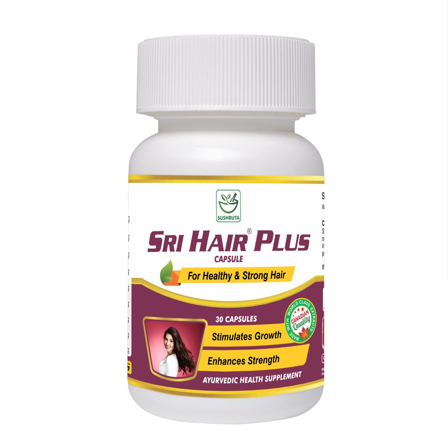 Sri Hair Plus Capsule for Hair Care Sushruta Clinic