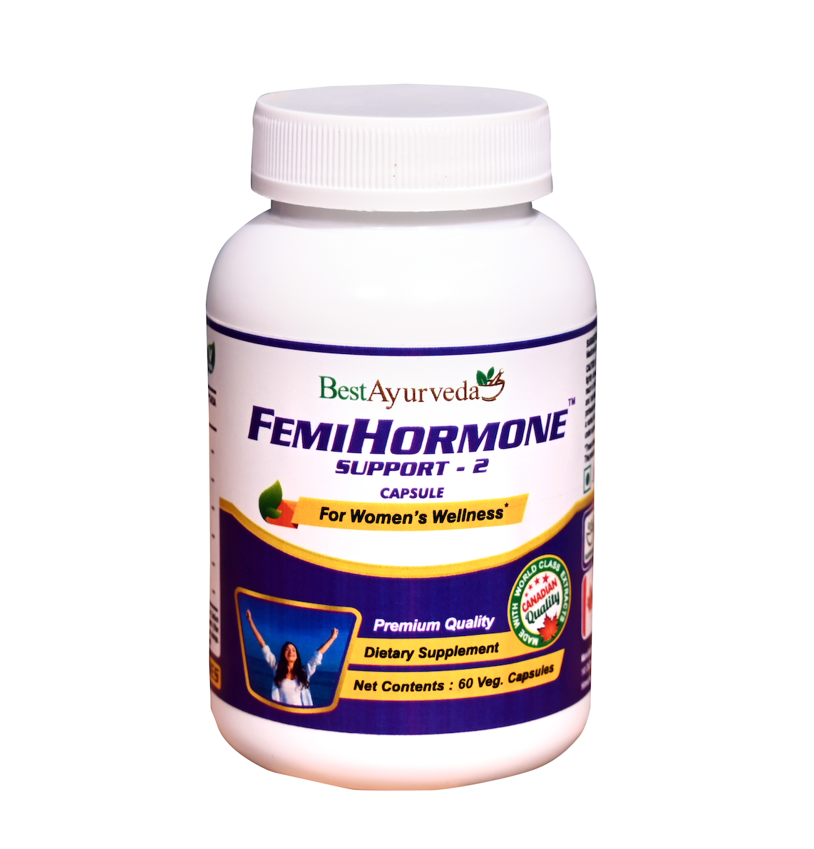 BestAyurveda Femihormone Support - 2 (60 Capsules) - Sushruta Clinic