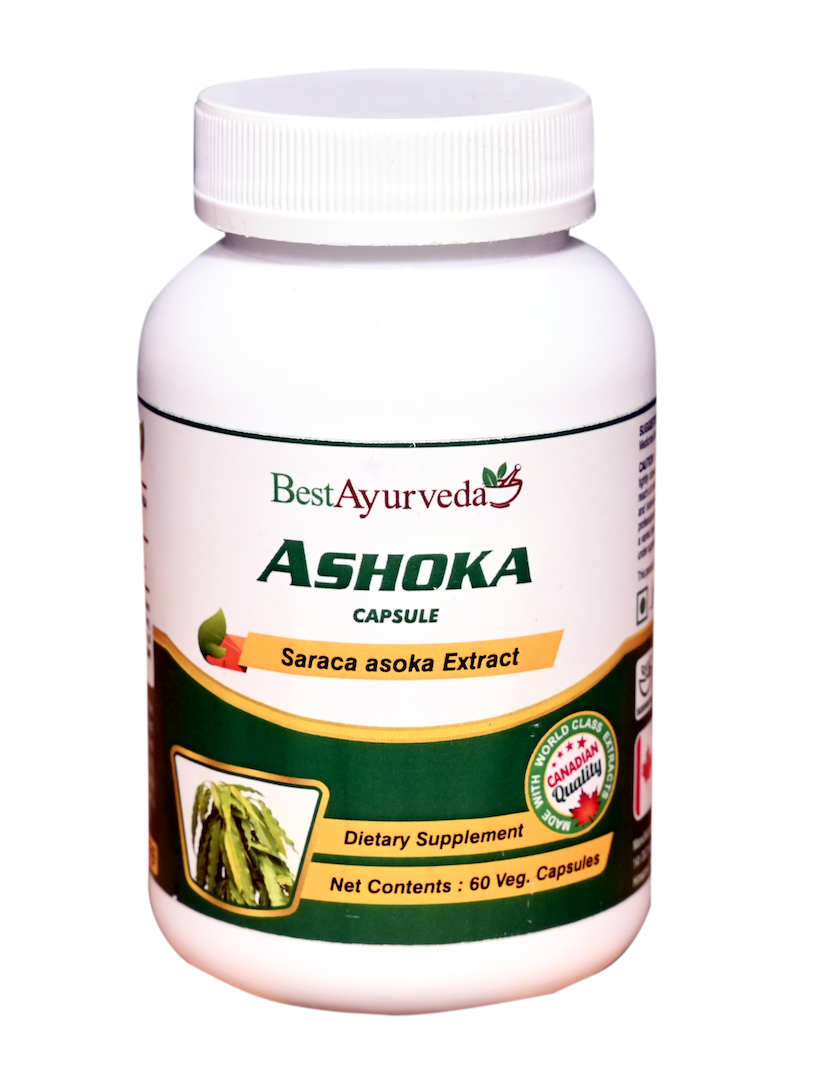BestAyurveda Ashoka (60 Capsules) - Sushruta Clinic