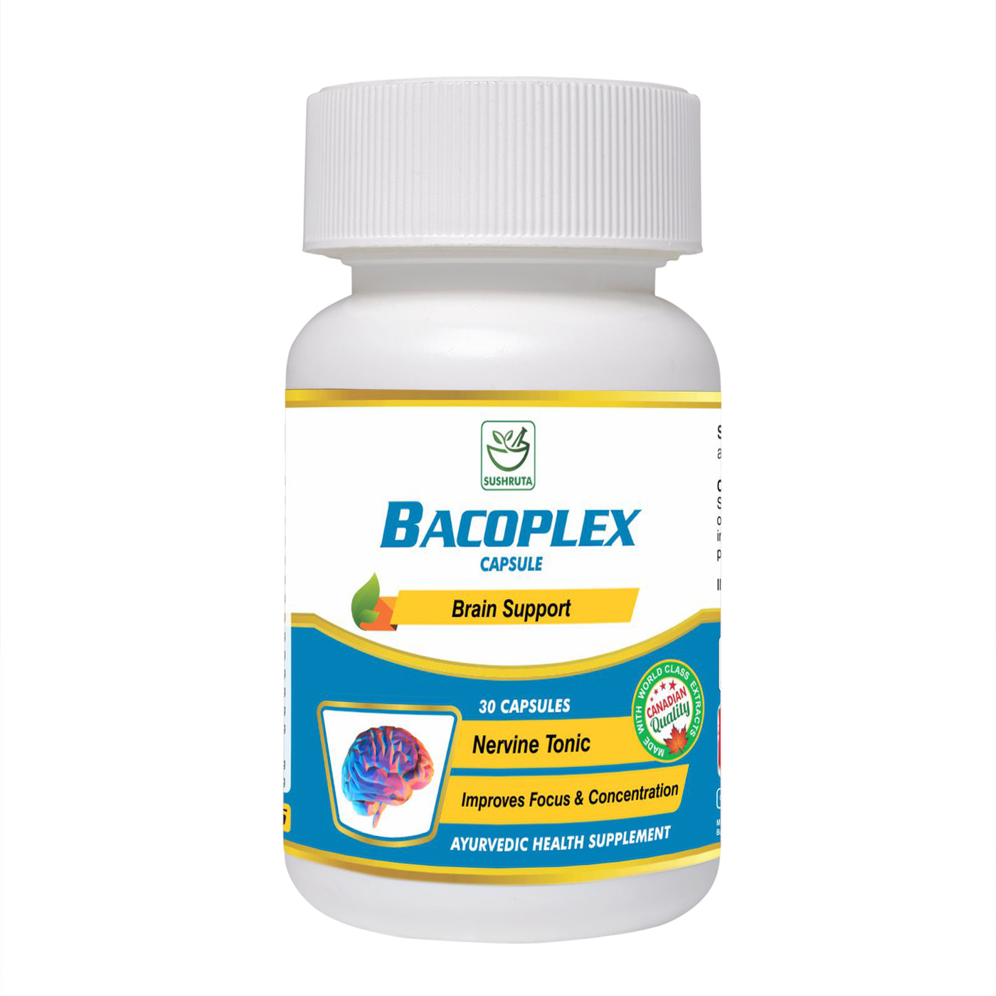 Bacoplex Capsule - Nervine Tonic - Sushruta Clinic