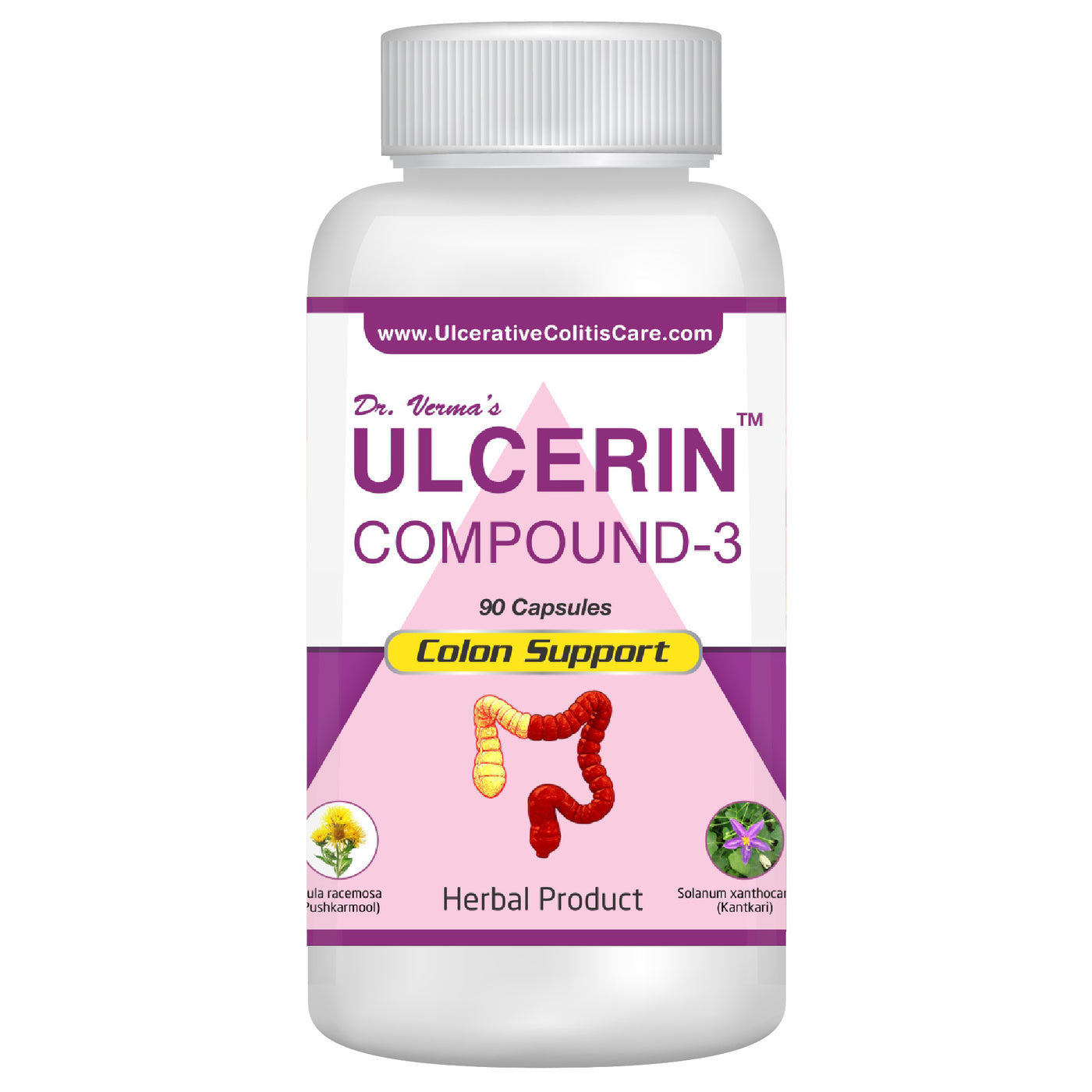 Ulcerin Compound 3 Capsules - Sushruta Clinic
